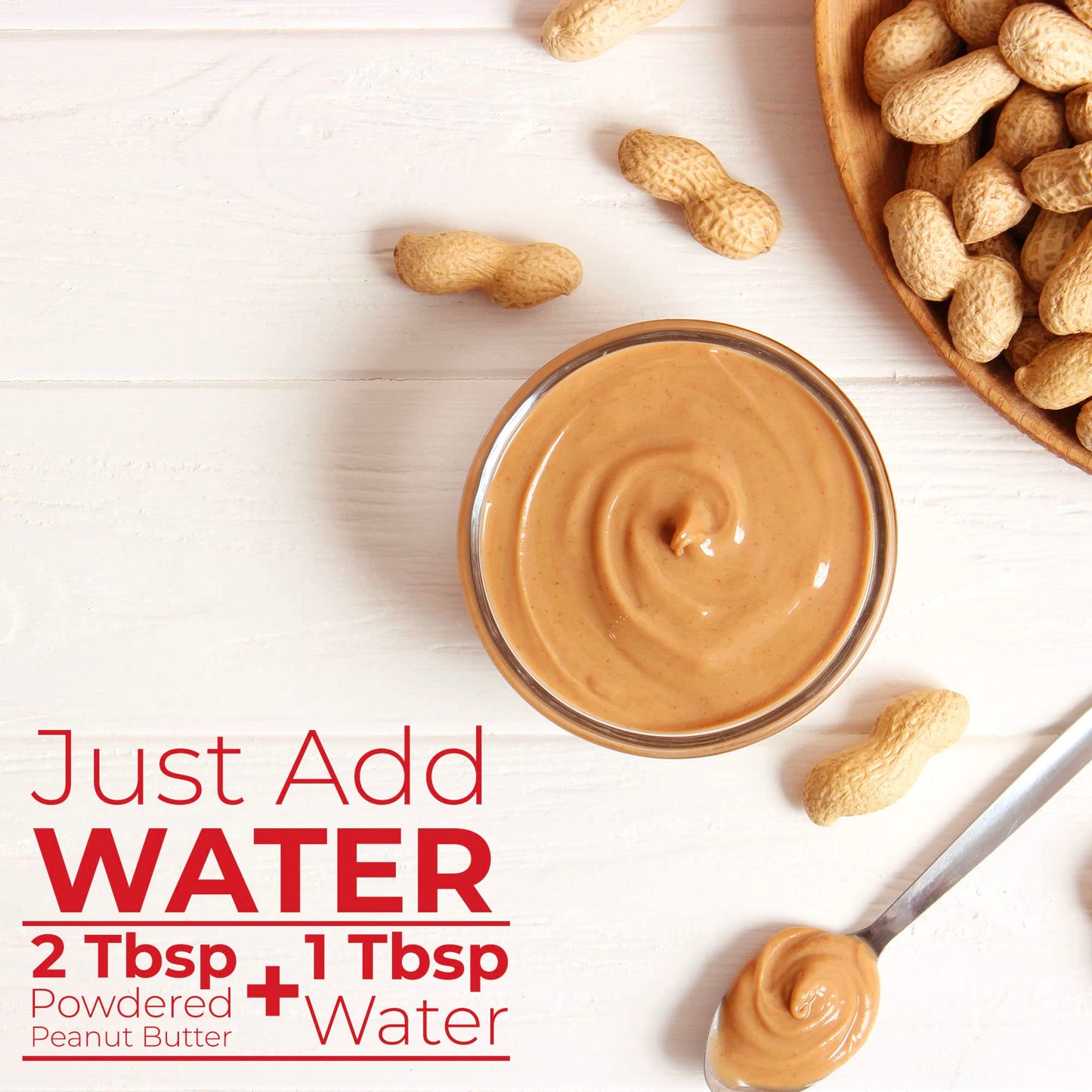 Betty Lous Organic Powdered Peanut Butter, Gluten Free, Vegan, High Protein, 24 oz