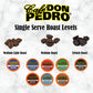 Cafe Don Pedro French Roast Coffee Pods, Dark Roast 100% Arabica, Compatible with Keurig, 72 Count