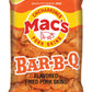 Mac'S Pork Rinds, Fried Pork Skins, Chicharrones, Bbq - Barbecue (3 Ounce Bags (Pack Of 12))
