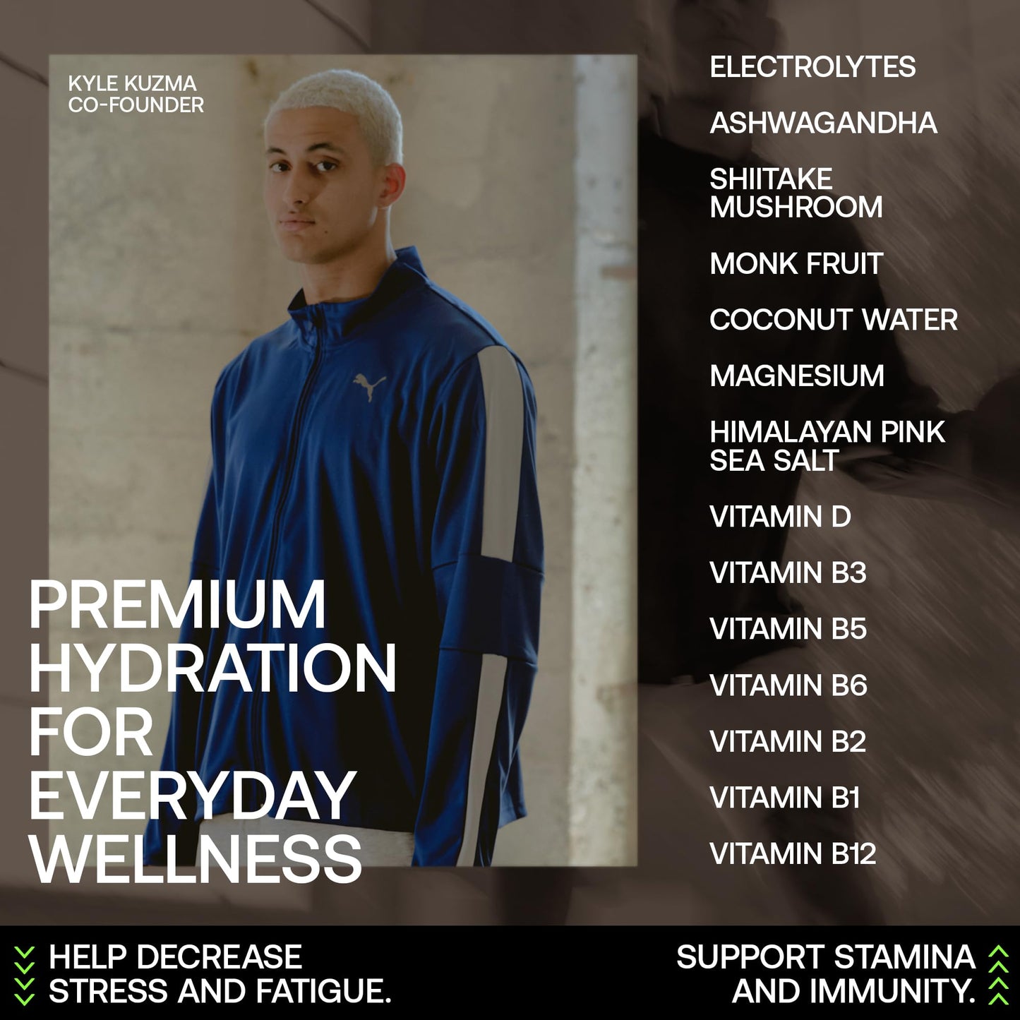 Barcode Premium Sports Hydration Drink - No Added Sugars, Lemon Lime, 12 Pack - No Added Sugar - Plant-Based Beverage - Adaptoge