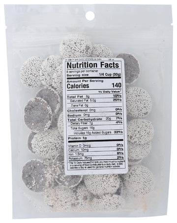 SUNRIDGE FARMS Dark Chocolate Nonpareils, 8 OZ
