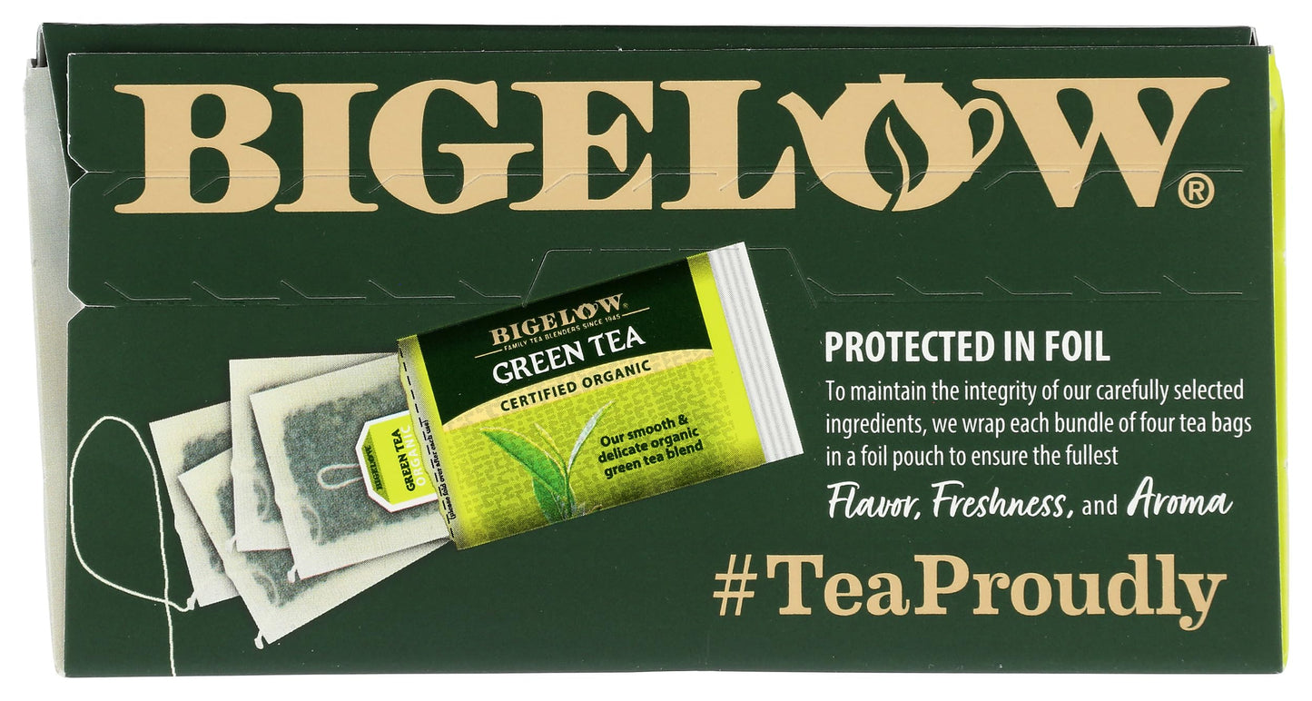Bigelow Organic Greentea, 40 Ct