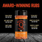 Kosmos Q BBQ Pitmaster Christmas Gifts for Men or Dads, Includes 8 Flavors of Grill Seasonings, BBQ Sauces & Meat Rubs, Sampler