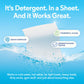 Earth Breeze Laundry Detergent Sheets - Fresh Scent - No Plastic Jug (60 Loads) 30 Sheets, Liquidless Technologya