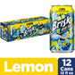 Lipton Brisk Lemon Iced Tea, 12 Fl Oz Cans, Pack of 12