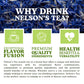 Nelsons Tea Cornflower Petals - Dried Blue Cornflower for Tea Blends & Bath Salts, 2 oz.