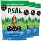 REAL Cookies and Creme Mini Cookie Poppers - Gluten Free, Dairy Free, Vegan - 4.5 oz, 3 Pack - Brown