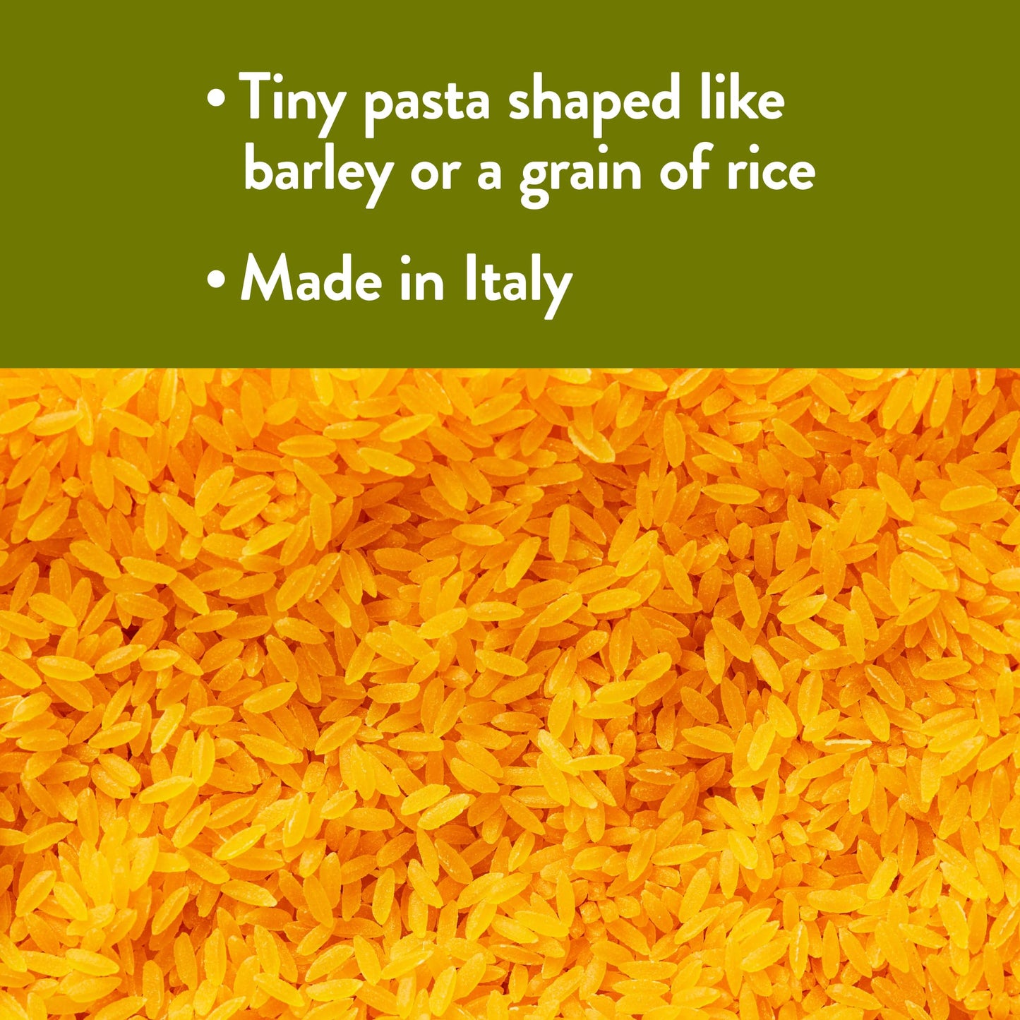 Delallo Gluten Free Orzo Pasta, 12 Oz Bag, (7 Pack), Made With Corn And Rice Flour, Handcrafted In Italy, Non-Gmo, All Natural,