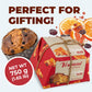 Vergani Classic Panettone, Pack Of 1 - Artisan Holiday Bread, Festive Dessert, Enhanced Gift, Traditional Baked Loaf - 750G (1.65 Lb) X1
