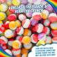 Freeze Dried Skittles Smoothie Flavor (10Oz) Made From Skittles By Primary Colors Candy - Freeze Dried Candy Usa Made Freeze Dry