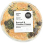 Whole Foods Market, Quiche Broccoli & Cheddar, 15 Ounce
