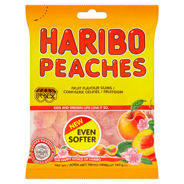 Haribo Candy Peaches, 5.29 Oz