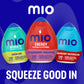 Mio Energy Water Enhancer Variety Pack, 1.62 Fl Oz, 4 Flavors (Tropical Fusion, Strawberry Pineapple, Black Cherry, Green Thunder) With Caffeine And B-Vitamins, Zero Sugar