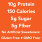 think! Protein Bars with Chicory Root for Fiber, Digestive Support, Gluten Free with Whey Protein Isolate, Salted Caramel, Snack