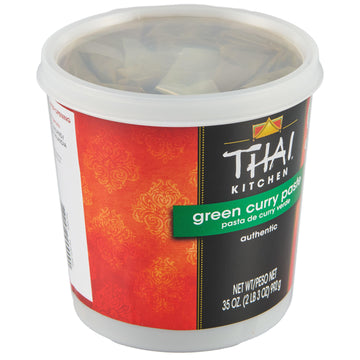 Thai Kitchen Green Curry Paste, 35 Oz - One 35 Ounce Tub Of Bulk Thai Green Curry Paste, Perfect For Vegetables, Soup Bases, Ric