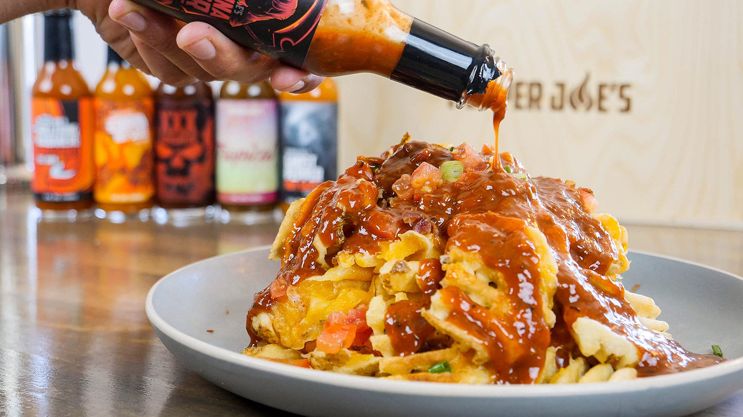 Pepper Joes Carolina Reaper Hot Sauce - Extreme Heat With Delicious Flavor Balance - Made With Worlds Hottest Chili Pepper - 5 O