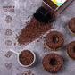 Chocolate Sprinkles, 1.32Lb Bulk Chocolate Jimmies Sprinkles For Cake Decorating, Edible Sprinkles For Cupcake Toppers Ice Cream