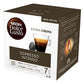 NESCAFÉ DOLCE GUSTO Espresso Intenso Coffee compact pieces, 16 Count (Pack of 4), Model DG0162