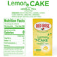 Red Rose Dessert Tea - Lemon Cake Flavor, Caffeine-Free, 18 Count Pack of 6, Zero Carbs, Zero Sugar, Naturally Flavored Herbal Tea