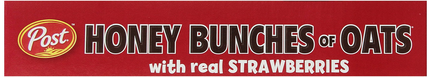 Honey Bunches Of Oats With Real Strawberries, 13-Ounce Boxes (Pack Of 4)