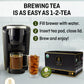 Teavity Green Tea & Ginger Tea Pods - Organic, Dye Free, Unsweetened - 12 Count for K Cup Machines