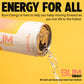 BUM Sugar-Free Energy Drink  Peach Mango - Lightly Carbonated & No Artificial Colors  Natural Caffeine & Citicoline for Energy & Focus  Brain Boost & Workout Sports Beverage - 12 oz  Pack of 12