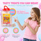 100 Pack Candy Necklaces Individually Wrapped - Bulk Candy - Edible Jewelry for Kids, Party Favors, 80s Nostalgic Treats, Pinata