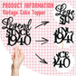 Rssta i Cake Topper - Legend Since 1940 Glitter Decoration for 85th Birthday - Black, Model XM310-1940