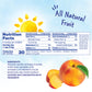 Dole Fruit Bowls No Sugar Added Snacks, Diced Peaches 4oz 24 Cups, Gluten & Dairy Free, Bulk Lunch Snacks for Kids & Adults
