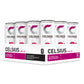 CELSIUS Sparkling Wild Berry Fitness Drink, Zero Sugar, 12oz. Slim Can, 12 Pack (Wild Berry)