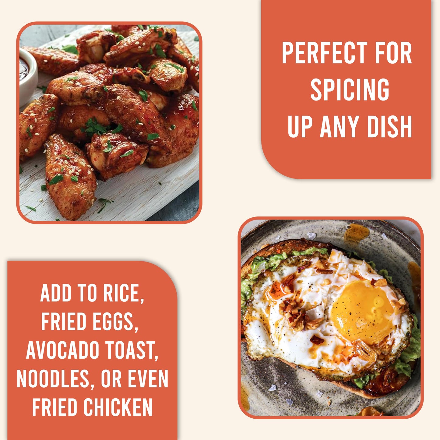 Red Clay Chili Crisp - Crunchy Garlic Chili Oil | Spicy Chili Crisp | Gluten Free Chili Crisp | 8oz Paleo Friendly Crisp | Shall