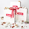 DavidS Cookies Butter Pecan Meltaways Christmas Cookies Gift Box 3 Pack - Soft Butter Cookies With Crunchy Pecans - 3 Lbs Gourmet Holiday Dessert Basket For Celebrations And Special Occasions