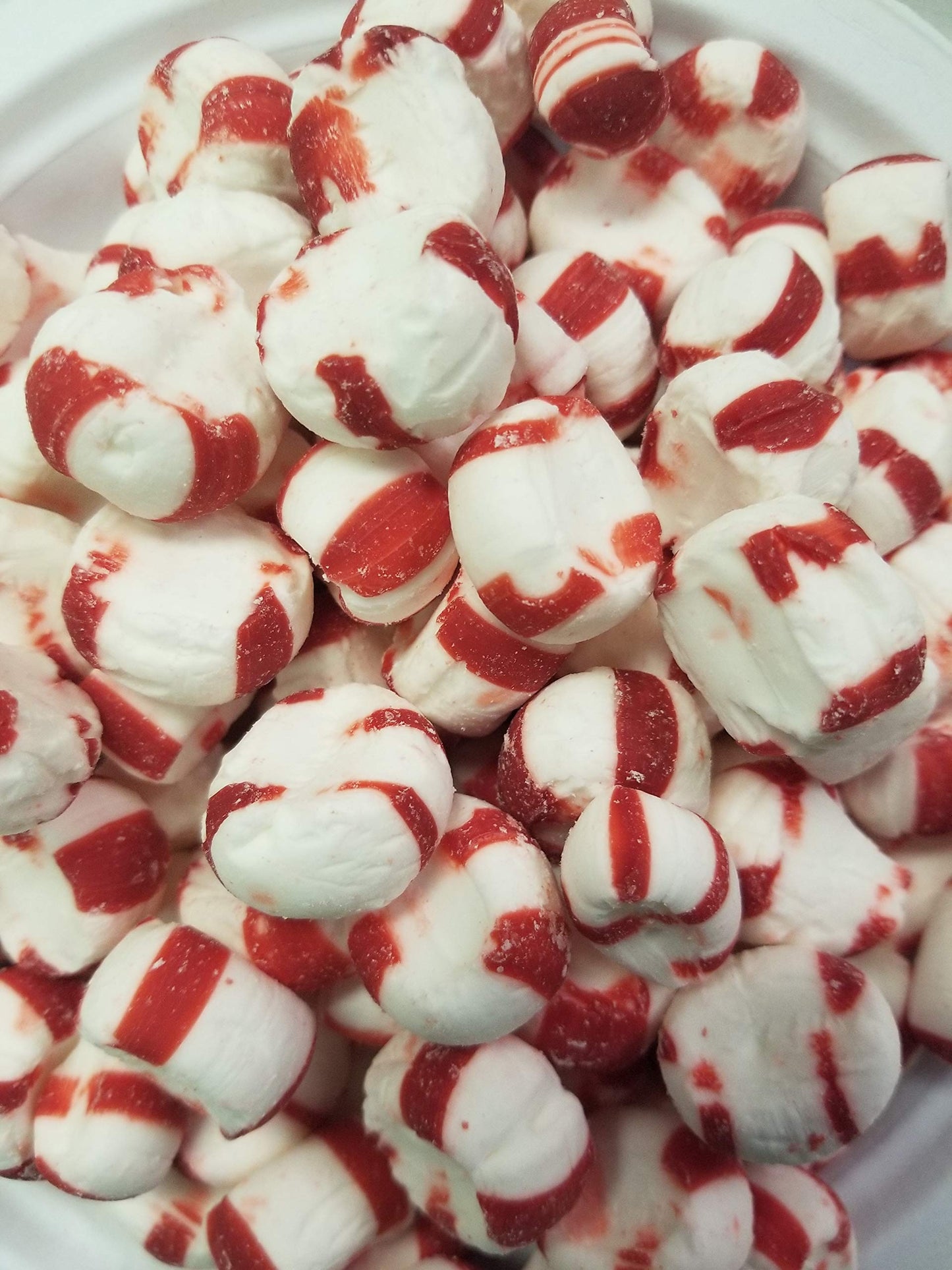 Peppermint Puffs Mint Candy Unwrapped - 2 Pounds