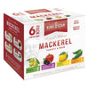 King Oscar Skinless & Boneless Mackerel Variety Pack Olive Oil  Med. Style  Lemon and Jalapeo  4.05-Ounce Cans (Pack of 6)