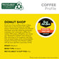 Chock Full Onuts Keurig K-Cup Pods - Donut Shop - Medium Roast, 24 Count, Pack Of 4