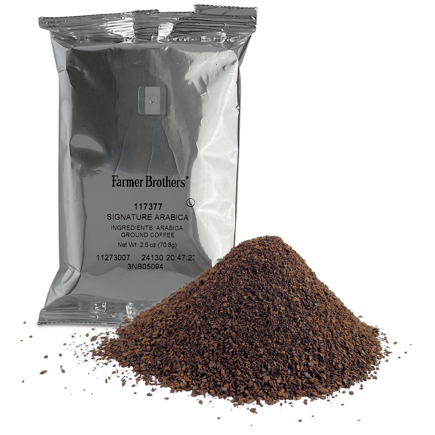 Farmer Brothers Coffee - Ground Medium Roast 100% Arabica 2.5 Oz Portion Packs (Bulk 96 Pack - $1.04 cost per pack)