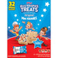 Rice Krispies Treats Mini Crispy Marshmallow Squares, 4th of July Snacks, Original with Star-Spangled Sprinkles, 12.4oz Box (32