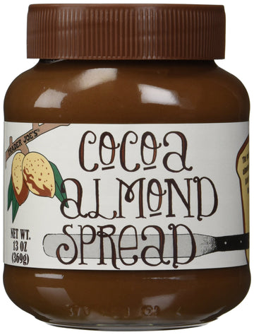 Trader Joes Cocoa Almond Spread 13 Ounce