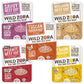 Wild Zora Instant Keto-Friendly Soups 5-Pack Variety, Broth Made With Grass-Fed Beef, Free-Range Chicken, And Vegetables, Gluten