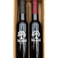 Viva Oliva Two 200Ml (6.8Oz) Variety Gift Set - Basil Infused Olive Oil And Black Mission Fig Dark Balsamic Vinegar Made - Enhanced Quality - 100% Natural