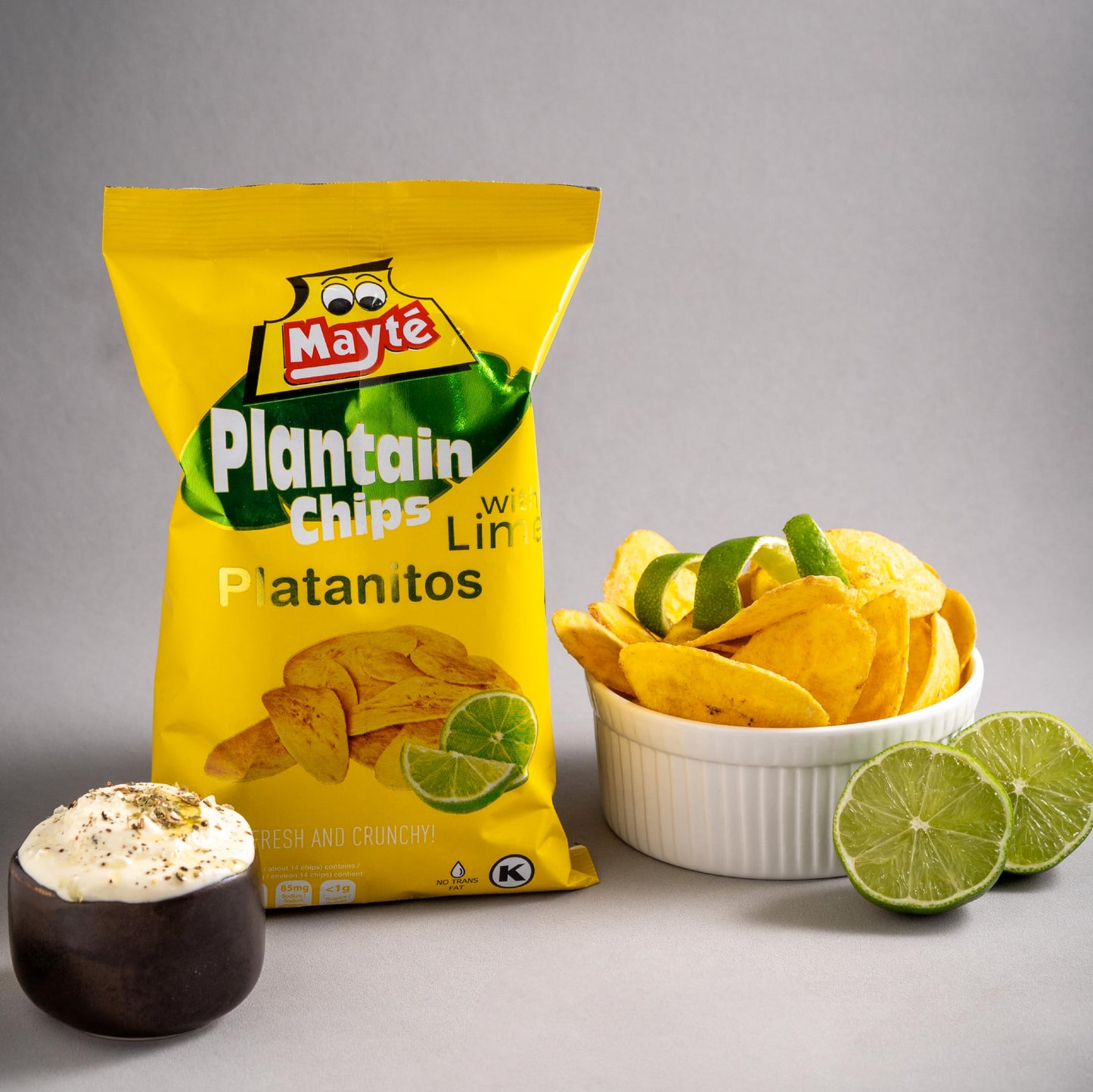 Mayt   Plantain Chips With Lemon | Healthy Snacks | 3 Oz Snacks | Non Gmo | Gluten Free Snacks | Kosher | Plantains Chips