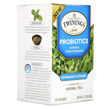 TWININGS DGST PPRMNT&FEN ( 6 X 18 BAG  )