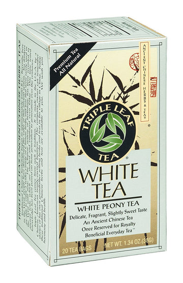 Triple Leaf Tea White Tea - 20 Tea Bags