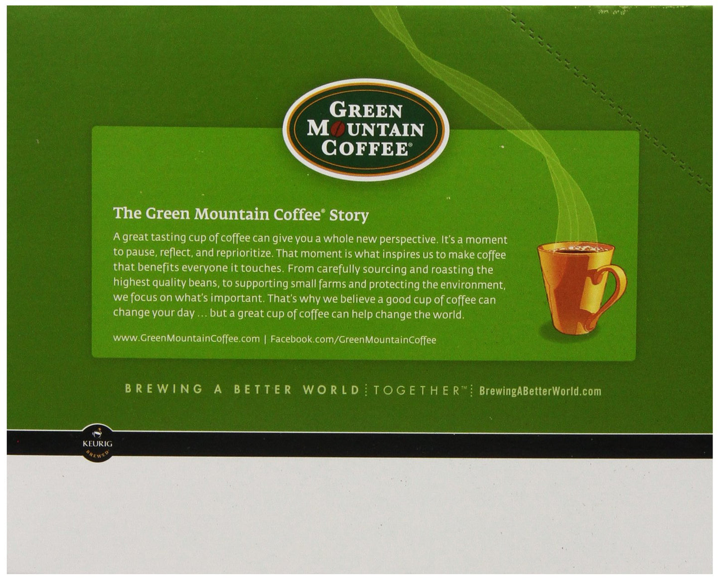 Green Mountain Coffee French Vanilla Decaf K-Cup Portion Pack, Light Roast, 24 Count, Model 74-07732, Green
