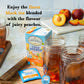 Twinings Cold Brewed Iced Tea Bags, Peach - Ready In 5 Minutes, Flavoured Black Tea Cold Brew Bags, Caffeinated, Unsweetened, 20