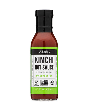 SEOUL Sweet And Spicy Kimchi Hot Sauce, 13.2 OZ