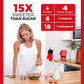 Monk Fruit Extract (6 Drops = 1 Tsp of Sugar) Zero Calories  Non-GMO  No Fillers - Liquid Monk Fruit Sweetener No Erythritol by Transparency Foods NEW FORMULA (10.2 oz  999 servings)