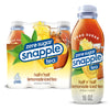 Snapple Zero Sugar Half n Half Tea, 16 fl oz recycled plastic bottle, 6 pack