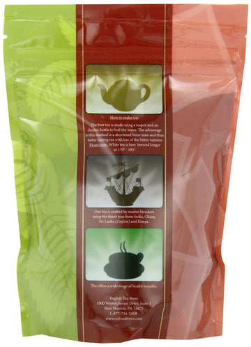 English Tea Store Loose Leaf, Decaf Irish Breakfast Tea, 4 Ounce