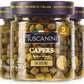 Tuscanini Italian Capers in Brine, 4.59 oz (3 Pack) | Product of Italy | Pickled Capers for Cooking